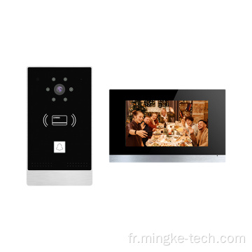 Smart IP Video Intercom Doardphone avec moniteur intérieur